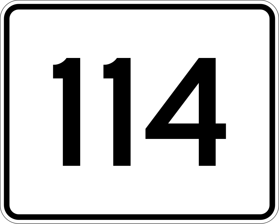Route 114 shield