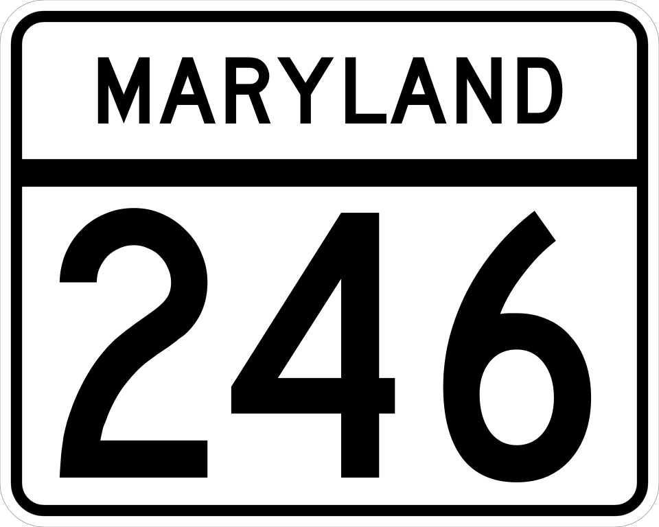 MD Route 246 (Great Mills Road) shield