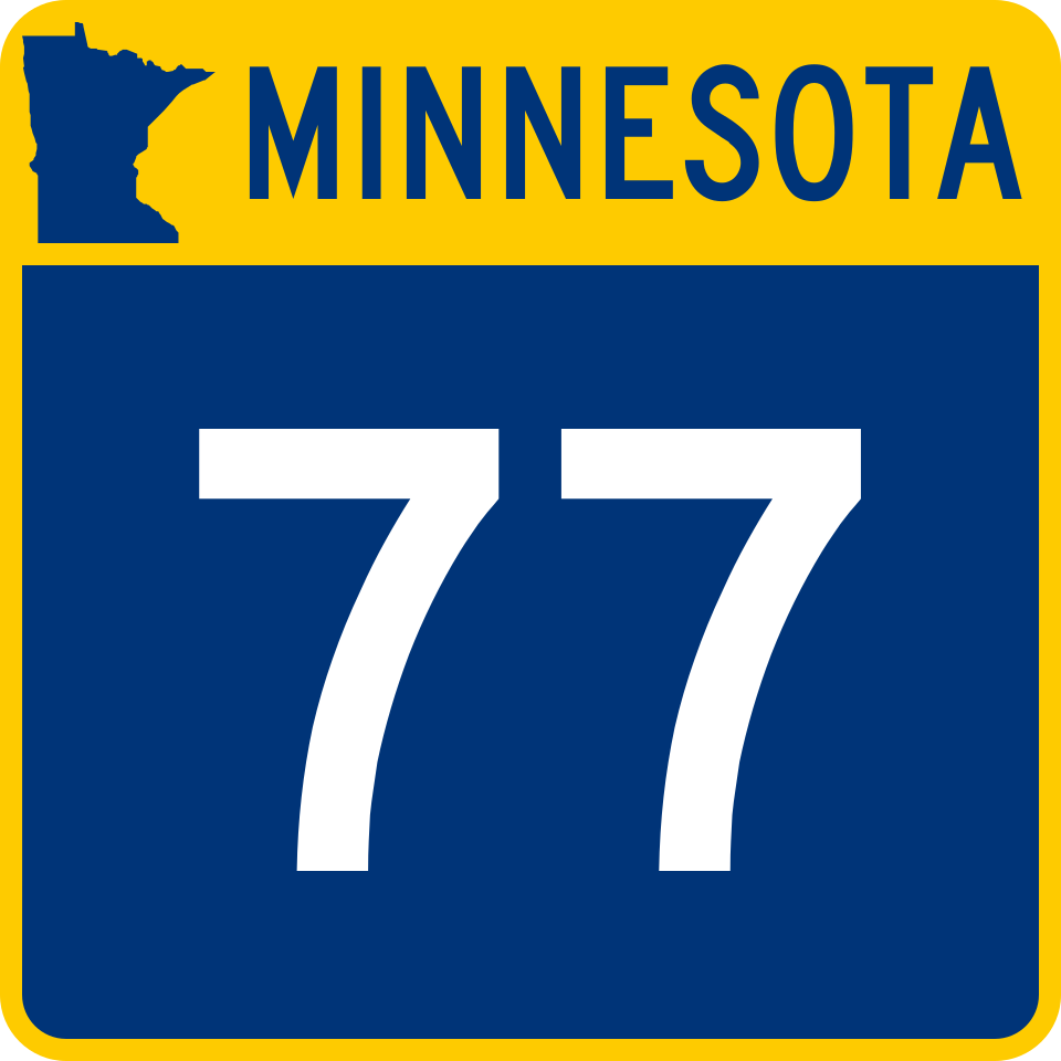 Minnesota Highway 77 (Cedar Avenue) shield