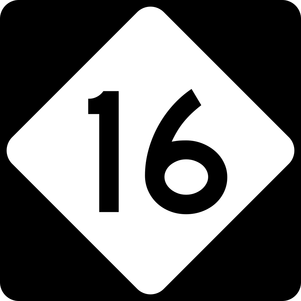 NC Route 16 shield