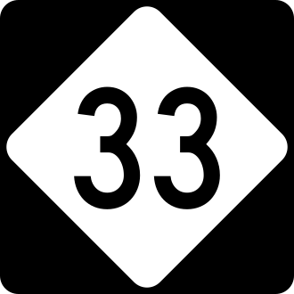 North Carolina 33 shield