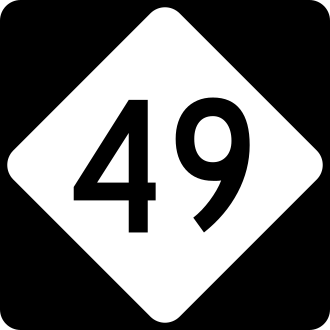North Carolina Route 49 shield