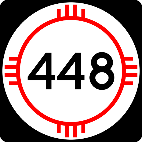 New Mexico Route 448 shield
