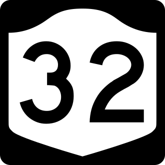 New York Route 32 shield