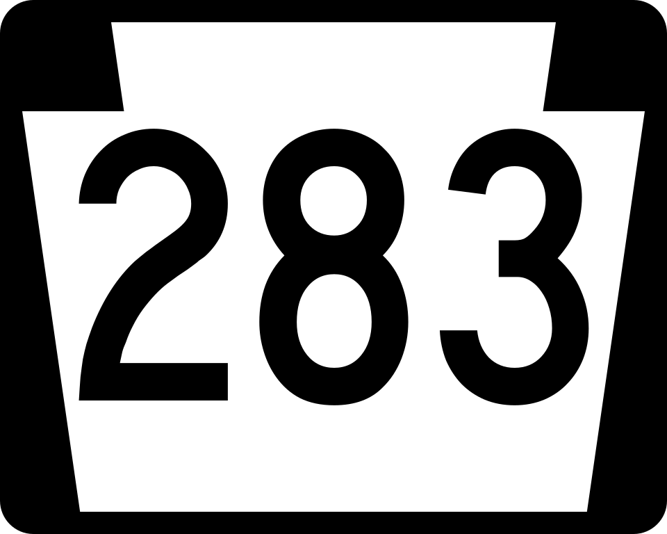 Pennsylvania Route 283 shield