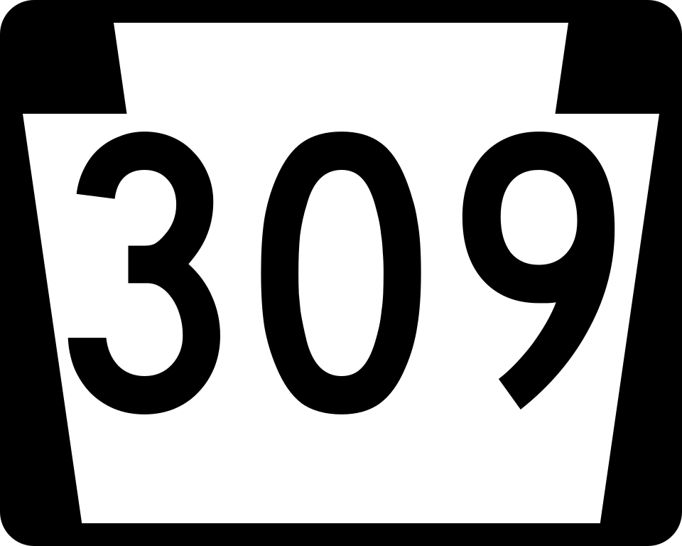 Pennsylvania Route 309 shield