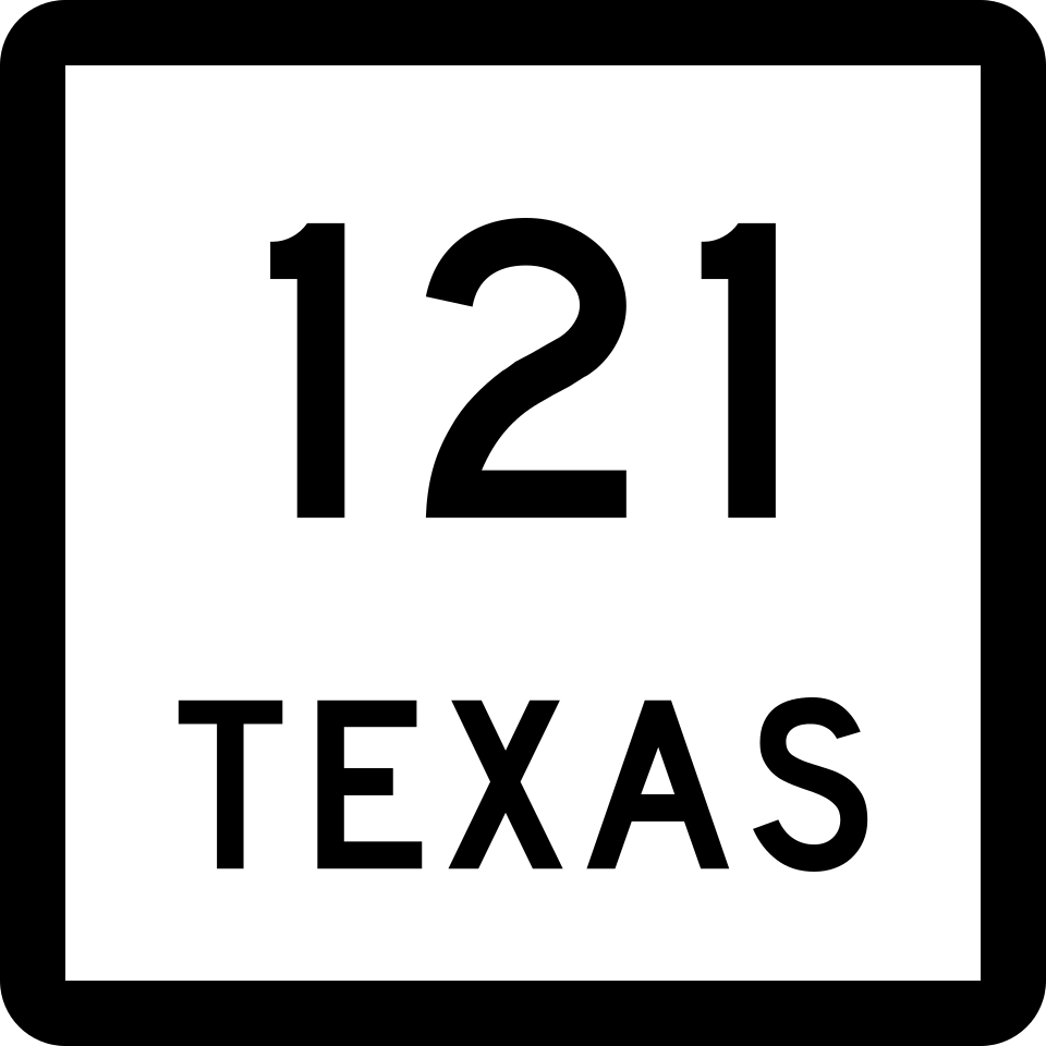 Texas Route 121 shield
