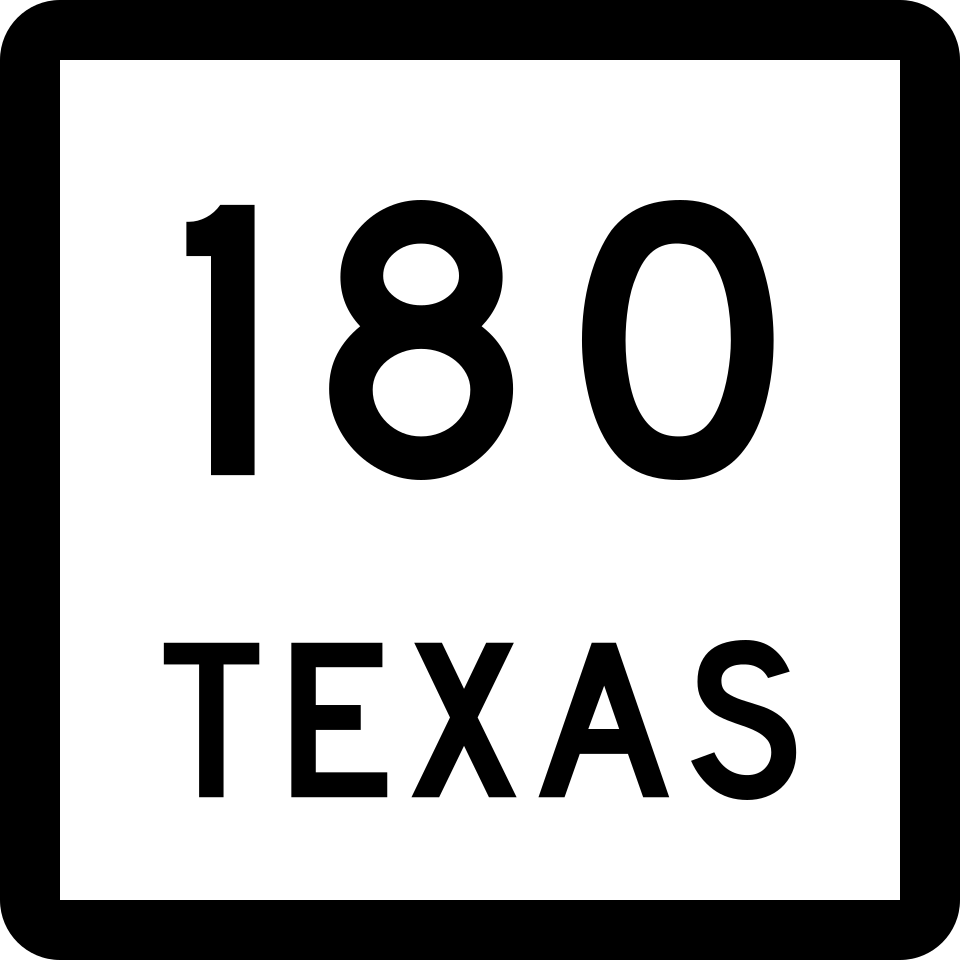 Texas Route 180 shield
