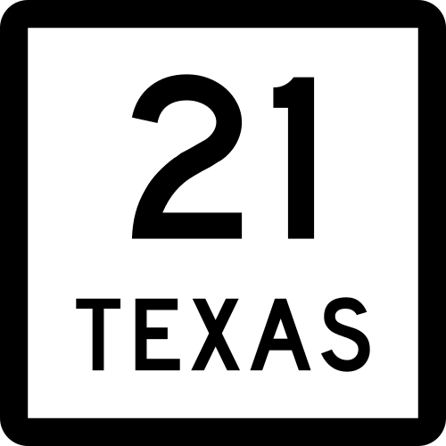 Texas State Highway 21 shield