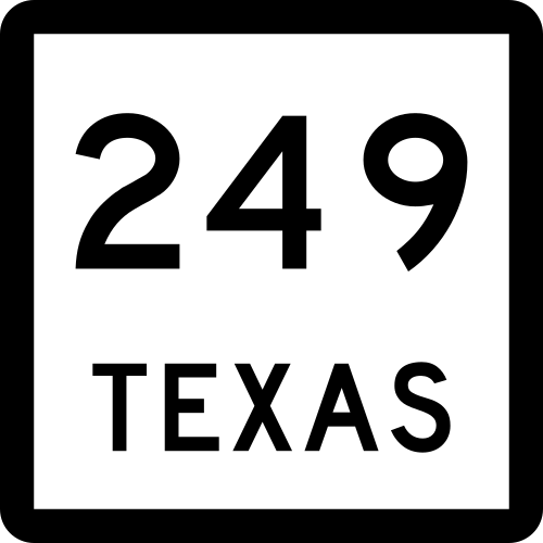 Texas Route 249 shield