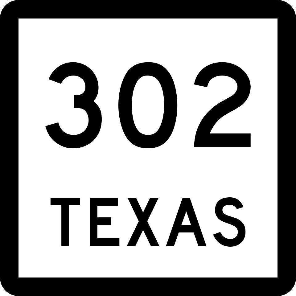 Texas Highway 302 shield