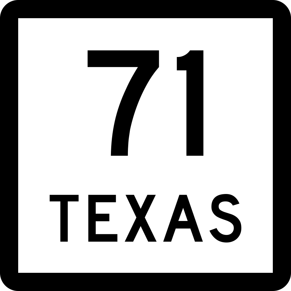 Texas State Highway 71 shield