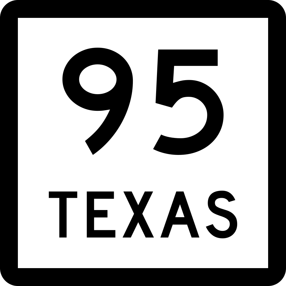Texas Route 95 shield