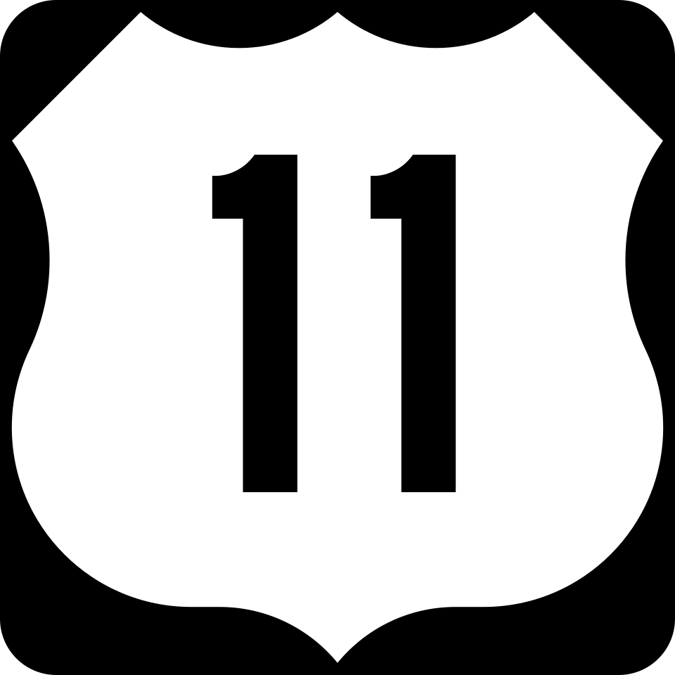 US Route 11 shield
