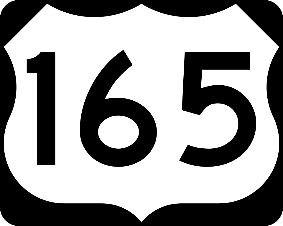 US Route 165 shield