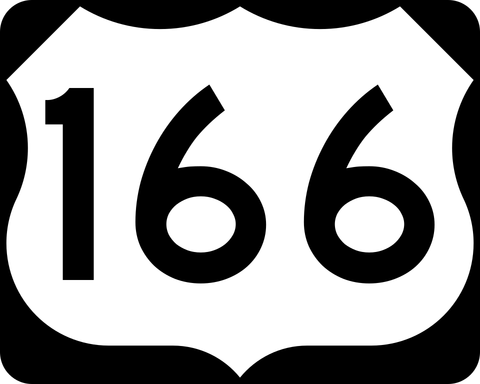 US Route 166 shield