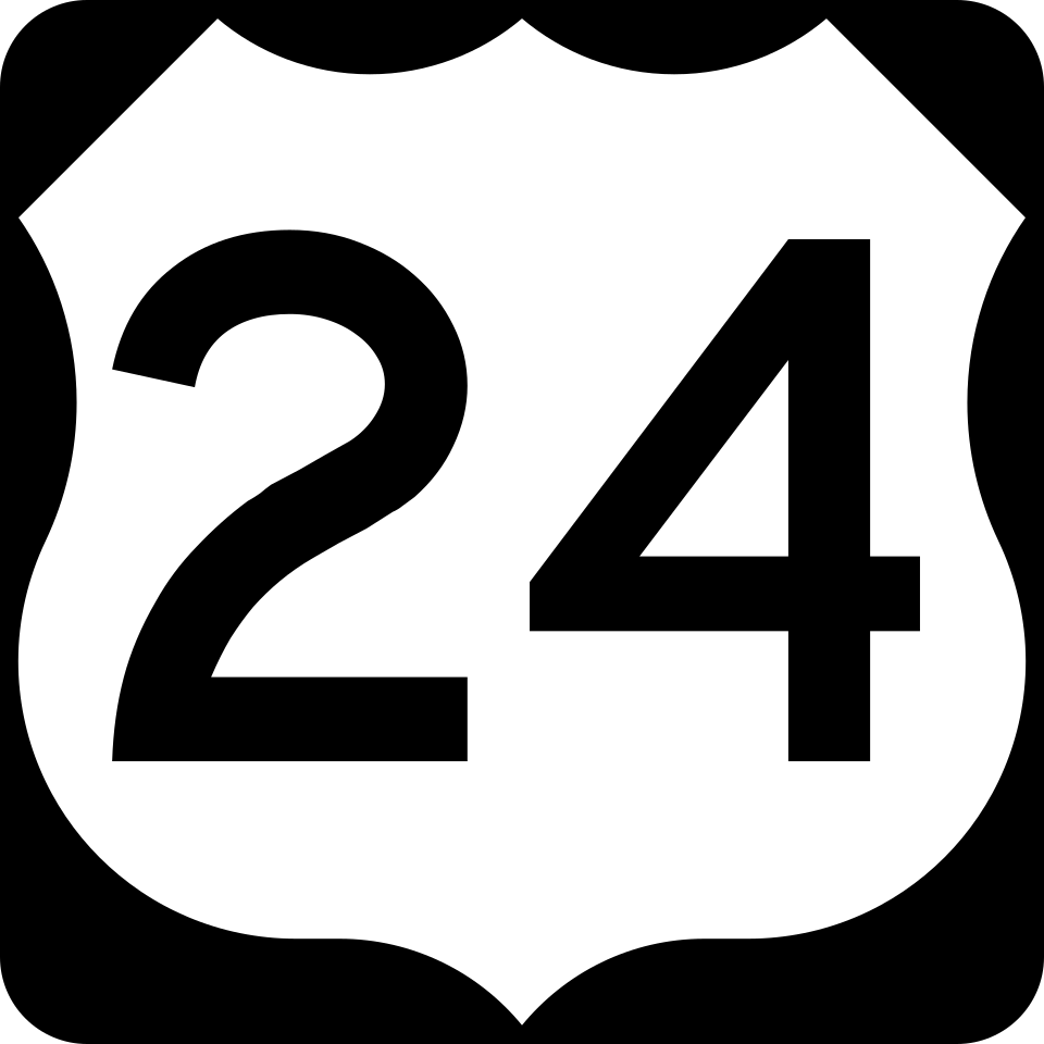 US Route 24 shield