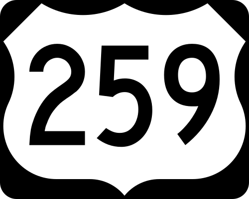 US Route 259 shield
