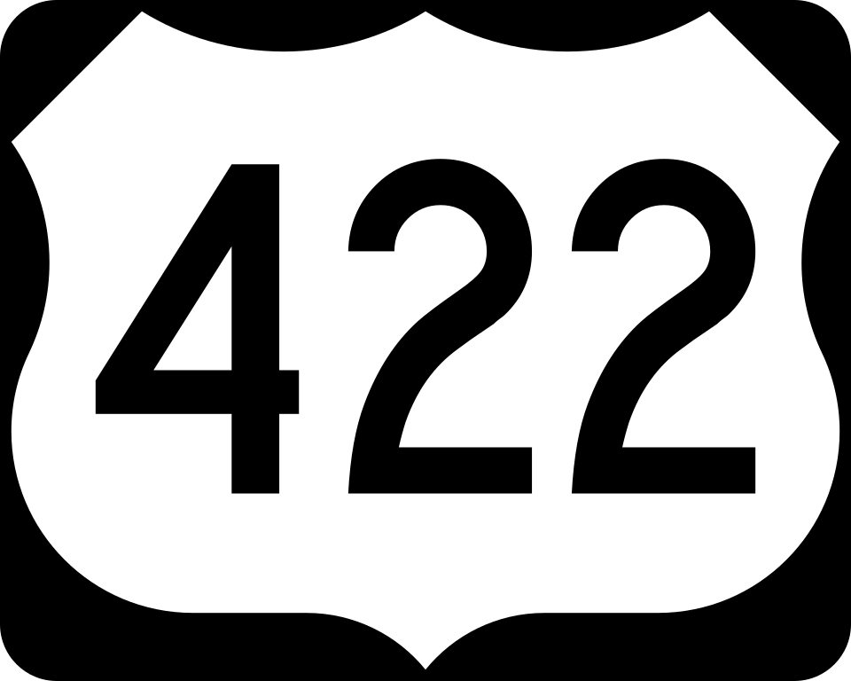 US Route 422 shield