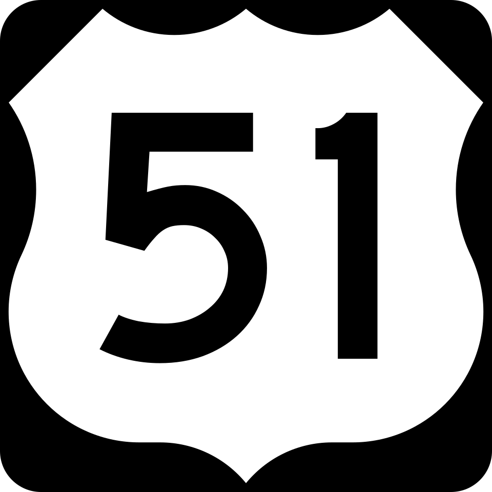 US 51 shield