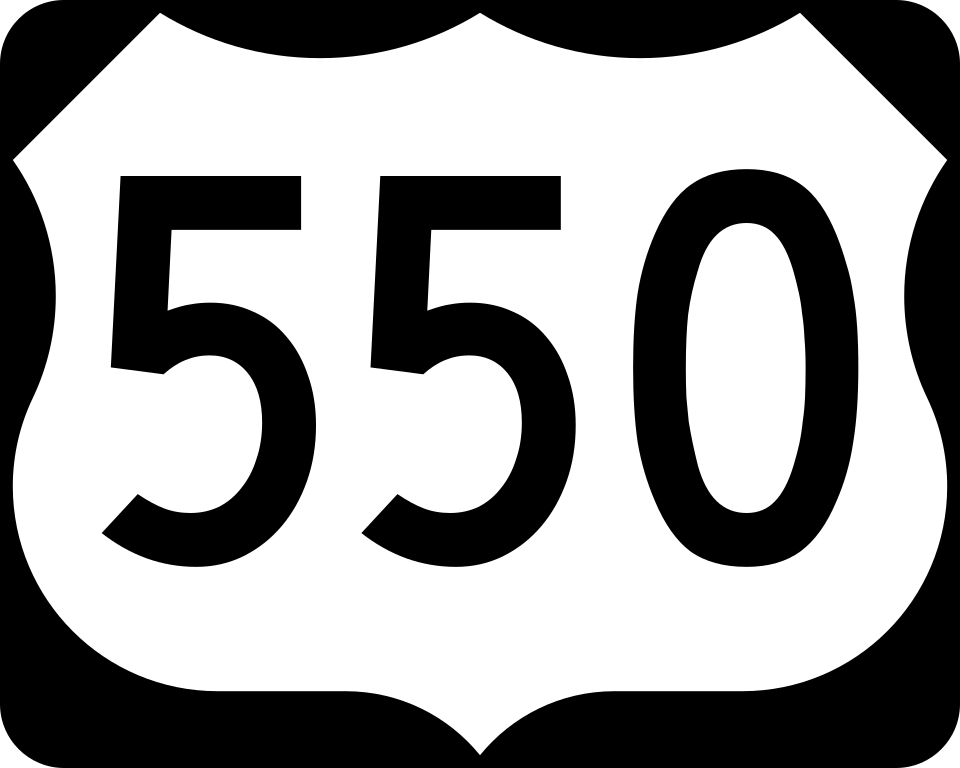 US Route 550 shield
