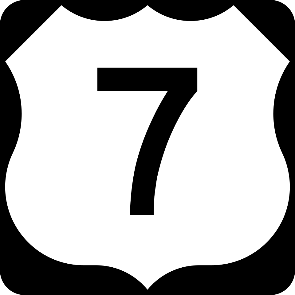 US Route 7 (Super 7) shield