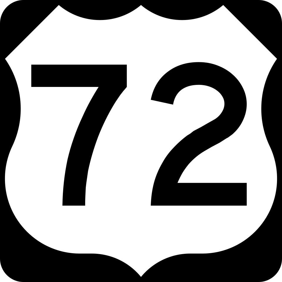 US 72 shield