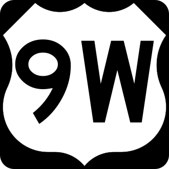 US Route 9W shield